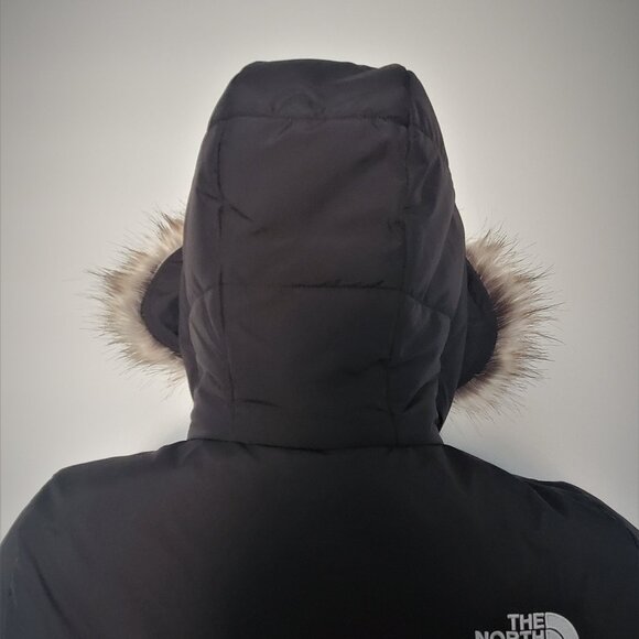 THE NORTH FACE WOMEN GOTHAM GOOSE DOWN PUFFER JACKET Black size M, XL - Picture 5 of 6